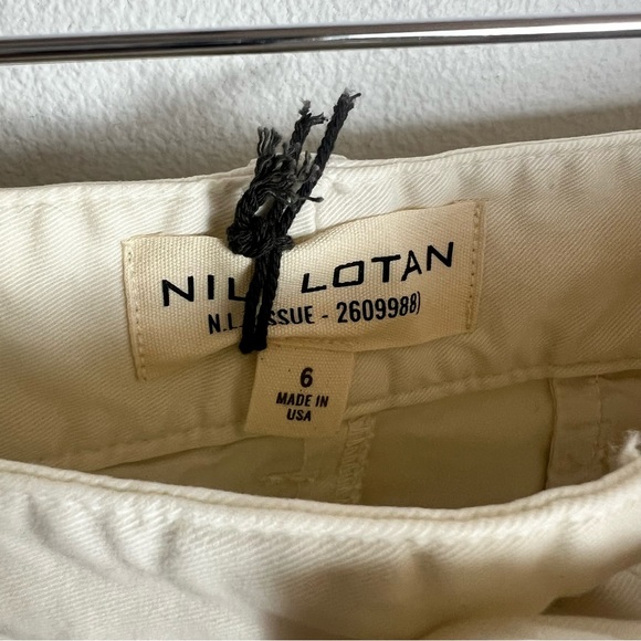NEW Nili Lotan Eliot Boy Pant - Stone - Picture 7 of 9